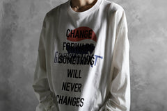 画像をギャラリービューアに読み込む, CHANGES VINTAGE REMAKE MULTI PANEL LONG SLEEVE TEE (MULTI WHITE #Pepsi)