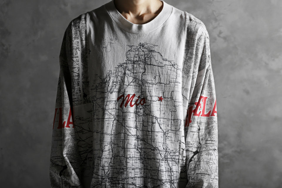 画像をギャラリービューアに読み込む, CHANGES VINTAGE REMAKE QUARTET PANEL LONG SLEEVE TEE (MULTI WHITE #map)