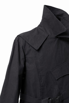画像をギャラリービューアに読み込む, ierib exclusive storm coat 1940  / boiled waxy cotton (GREY)