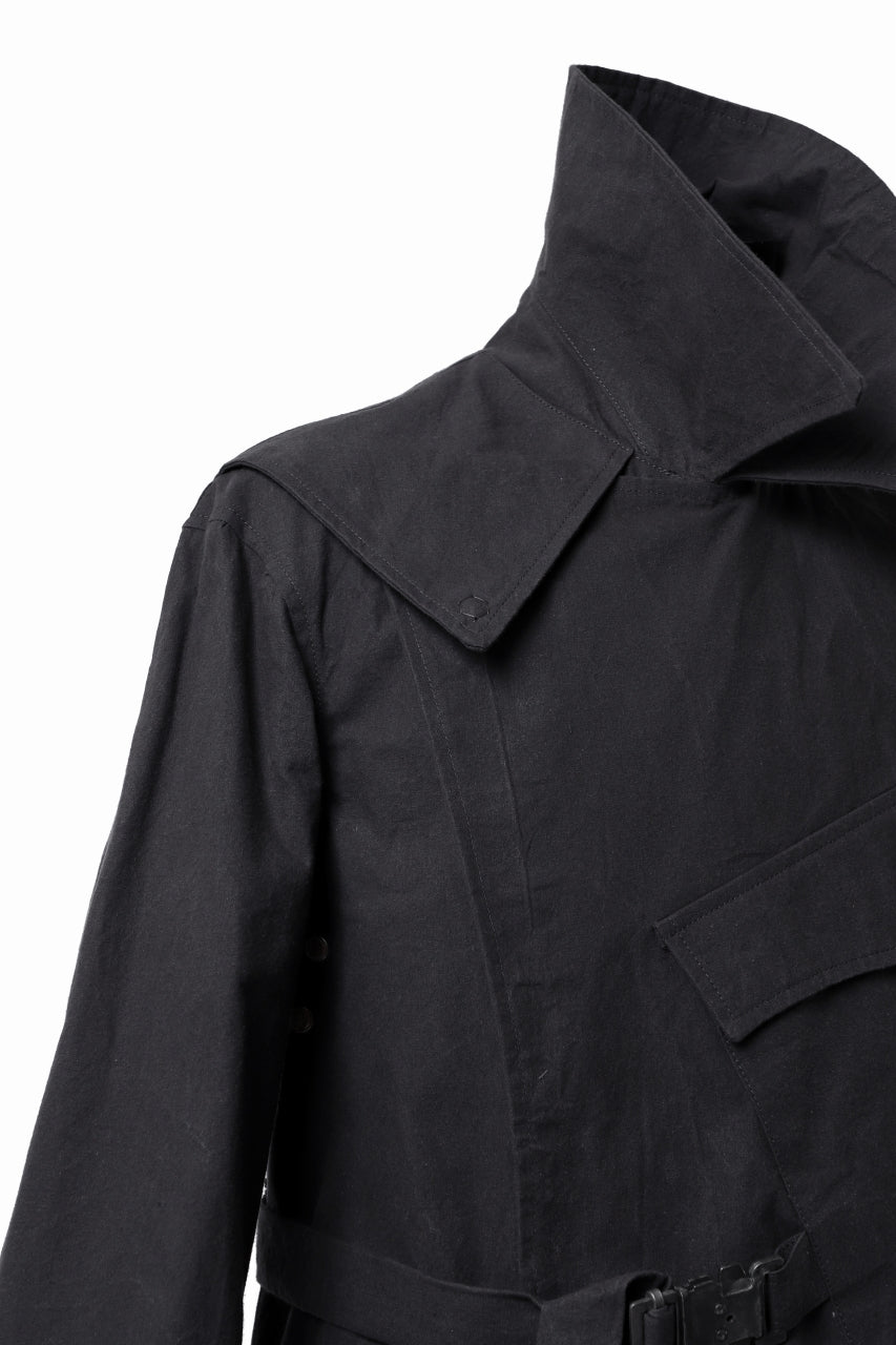 画像をギャラリービューアに読み込む, ierib exclusive storm coat 1940  / boiled waxy cotton (GREY)