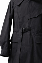 画像をギャラリービューアに読み込む, ierib exclusive storm coat 1940  / boiled waxy cotton (GREY)
