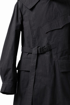 画像をギャラリービューアに読み込む, ierib exclusive storm coat 1940  / boiled waxy cotton (GREY)
