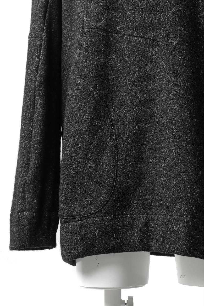 画像をギャラリービューアに読み込む, KLASICA SAB CREW PULL OVER / WOOL&COTTON JERSEY (HEATHER)