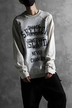 画像をギャラリービューアに読み込む, CHANGES VINTAGE REMAKE RAGLAN-DOLMAN SLEEVE SWEAT SHIRT (GREY x BEIGE)