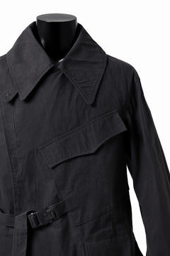 画像をギャラリービューアに読み込む, ierib exclusive storm coat 1940  / boiled waxy cotton (GREY)