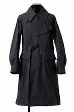 画像をギャラリービューアに読み込む, ierib exclusive storm coat 1940  / boiled waxy cotton (GREY)