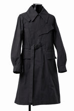 画像をギャラリービューアに読み込む, ierib exclusive storm coat 1940  / boiled waxy cotton (GREY)