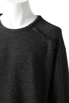 画像をギャラリービューアに読み込む, KLASICA SAB CREW PULL OVER / WOOL&COTTON JERSEY (HEATHER)