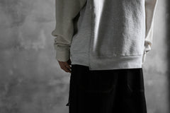 画像をギャラリービューアに読み込む, CHANGES VINTAGE REMAKE RAGLAN-DOLMAN SLEEVE SWEAT SHIRT (GREY x BEIGE)