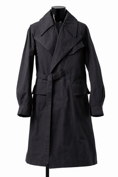 画像をギャラリービューアに読み込む, ierib exclusive storm coat 1940  / boiled waxy cotton (GREY)
