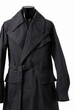 画像をギャラリービューアに読み込む, ierib exclusive storm coat 1940  / boiled waxy cotton (GREY)