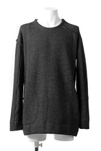 画像をギャラリービューアに読み込む, KLASICA SAB CREW PULL OVER / WOOL&COTTON JERSEY (HEATHER)