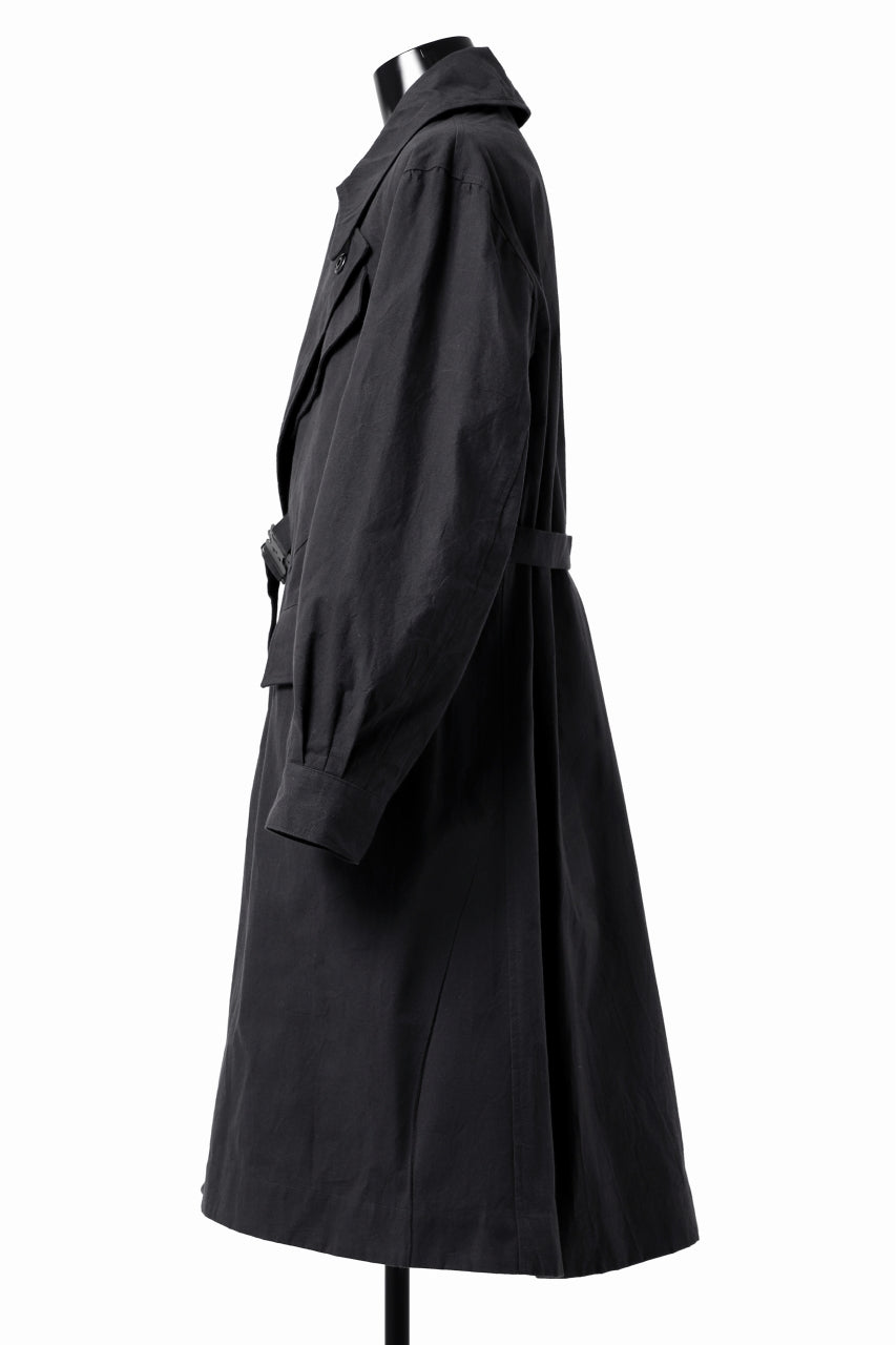 画像をギャラリービューアに読み込む, ierib exclusive storm coat 1940  / boiled waxy cotton (GREY)