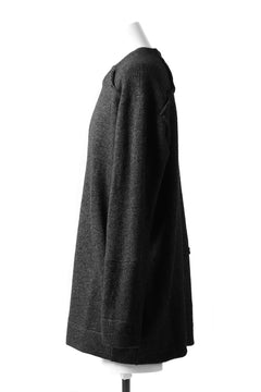 画像をギャラリービューアに読み込む, KLASICA SAB CREW PULL OVER / WOOL&COTTON JERSEY (HEATHER)