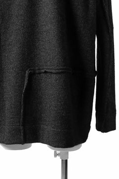画像をギャラリービューアに読み込む, KLASICA SAB CREW PULL OVER / WOOL&COTTON JERSEY (HEATHER)
