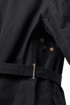 画像をギャラリービューアに読み込む, ierib exclusive storm coat 1940  / boiled waxy cotton (GREY)