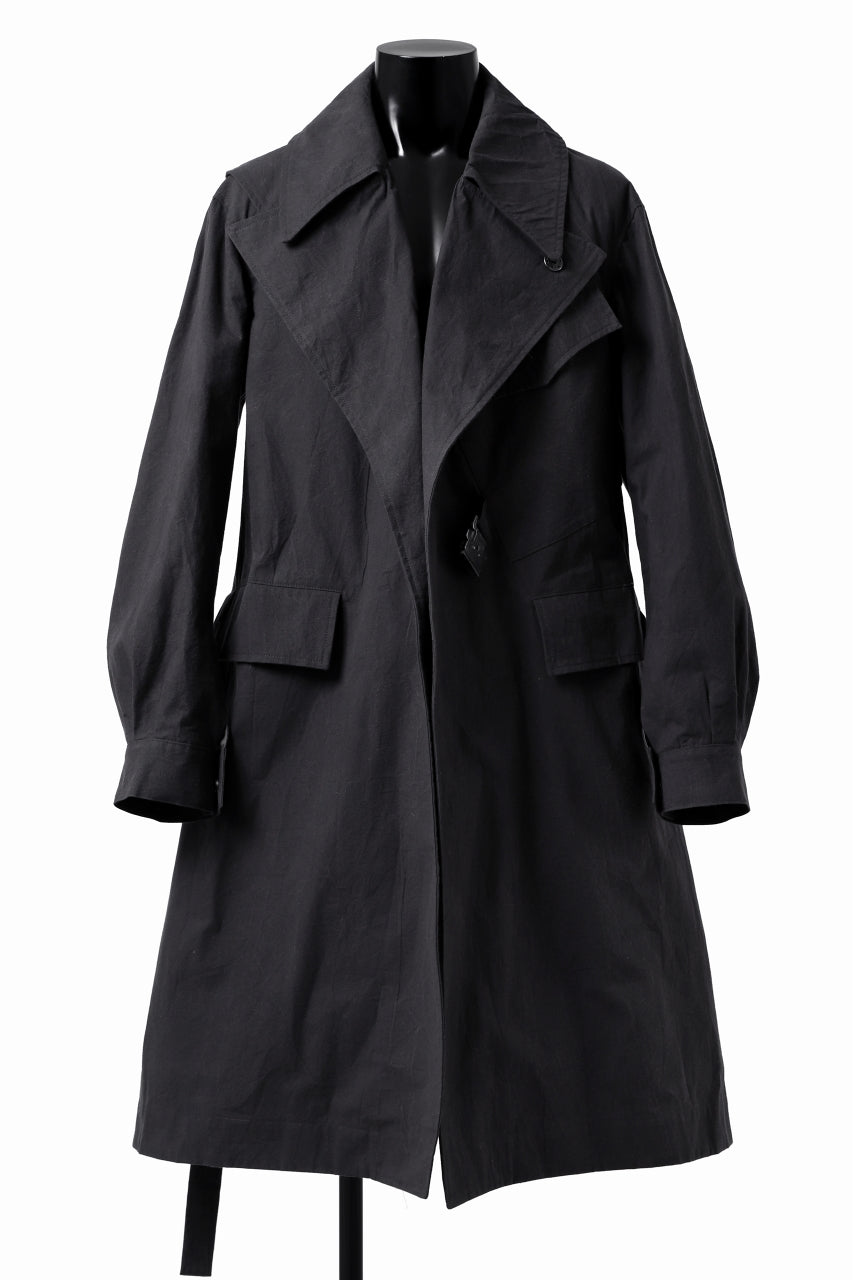 画像をギャラリービューアに読み込む, ierib exclusive storm coat 1940  / boiled waxy cotton (GREY)