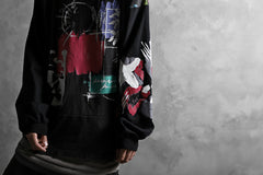 画像をギャラリービューアに読み込む, CHANGES VINTAGE REMAKE QUARTET PANEL LONG SLEEVE TEE (MULTI BLACK #B)