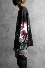 画像をギャラリービューアに読み込む, CHANGES VINTAGE REMAKE QUARTET PANEL LONG SLEEVE TEE (MULTI BLACK #B)