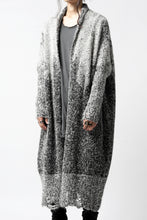 画像をギャラリービューアに読み込む, thomkrom RELAX LONG KNIT CARDIGAN/ ALPACA (MELANGE)