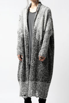 画像をギャラリービューアに読み込む, thomkrom RELAX LONG KNIT CARDIGAN/ ALPACA (MELANGE)