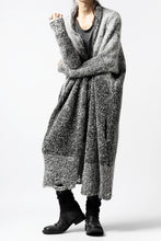 画像をギャラリービューアに読み込む, thomkrom RELAX LONG KNIT CARDIGAN/ ALPACA (MELANGE)