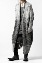 画像をギャラリービューアに読み込む, thomkrom RELAX LONG KNIT CARDIGAN/ ALPACA (MELANGE)