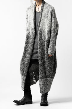 画像をギャラリービューアに読み込む, thomkrom RELAX LONG KNIT CARDIGAN/ ALPACA (MELANGE)