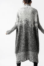 画像をギャラリービューアに読み込む, thomkrom RELAX LONG KNIT CARDIGAN/ ALPACA (MELANGE)