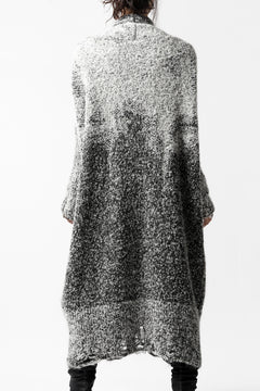 画像をギャラリービューアに読み込む, thomkrom RELAX LONG KNIT CARDIGAN/ ALPACA (MELANGE)