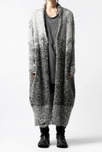 画像をギャラリービューアに読み込む, thomkrom RELAX LONG KNIT CARDIGAN/ ALPACA (MELANGE)