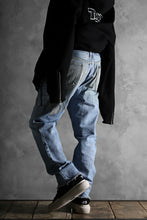 画像をギャラリービューアに読み込む, CHANGES VINTAGE REMAKE DENIM STRAIGHT PANTS / RARE DENIM (INDIGO #B)