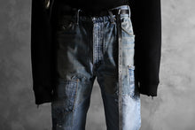 画像をギャラリービューアに読み込む, CHANGES VINTAGE REMAKE DENIM STRAIGHT PANTS / RARE DENIM (INDIGO #B)