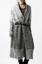 画像をギャラリービューアに読み込む, thomkrom RELAX LONG KNIT CARDIGAN/ ALPACA (MELANGE)