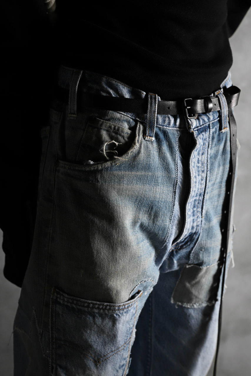 画像をギャラリービューアに読み込む, CHANGES VINTAGE REMAKE DENIM STRAIGHT PANTS / RARE DENIM (INDIGO #B)