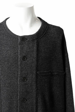 画像をギャラリービューアに読み込む, KLASICA SAB GENOU CARDIGAN-COAT / WOOL&COTTON JERSEY (HEATHER)