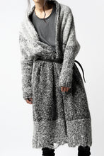 画像をギャラリービューアに読み込む, thomkrom RELAX LONG KNIT CARDIGAN/ ALPACA (MELANGE)