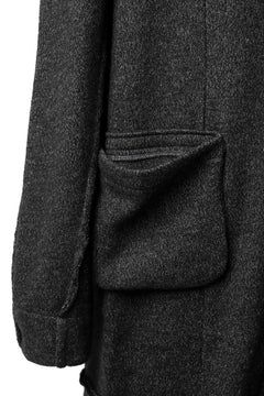 画像をギャラリービューアに読み込む, KLASICA SAB GENOU CARDIGAN-COAT / WOOL&COTTON JERSEY (HEATHER)