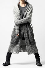 画像をギャラリービューアに読み込む, thomkrom RELAX LONG KNIT CARDIGAN/ ALPACA (MELANGE)