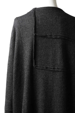 画像をギャラリービューアに読み込む, KLASICA SAB GENOU CARDIGAN-COAT / WOOL&COTTON JERSEY (HEATHER)