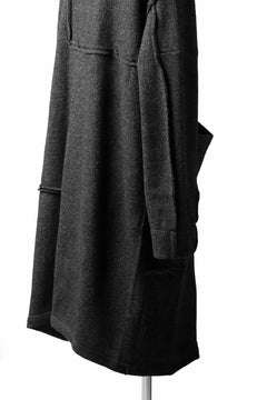 画像をギャラリービューアに読み込む, KLASICA SAB GENOU CARDIGAN-COAT / WOOL&COTTON JERSEY (HEATHER)