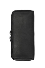 画像をギャラリービューアに読み込む, Portaille ROUND ZIP LONG WALLET / GUIDI FIORE (BLACK)