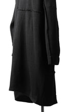 画像をギャラリービューアに読み込む, KLASICA SAB GENOU CARDIGAN-COAT / WOOL&COTTON JERSEY (BLACK)
