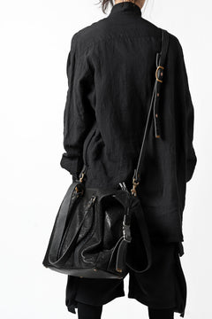 画像をギャラリービューアに読み込む, ierib exclusive 2way Doctors Bag with Strap Belt / FVT Oiled Horse (BLACK)