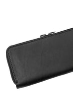画像をギャラリービューアに読み込む, Portaille ROUND ZIP LONG WALLET / GUIDI FIORE (BLACK)