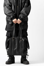 画像をギャラリービューアに読み込む, ierib exclusive 2way Doctors Bag with Strap Belt / FVT Oiled Horse (BLACK)