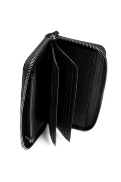 画像をギャラリービューアに読み込む, Portaille ROUND ZIP LONG WALLET / GUIDI FIORE (BLACK)