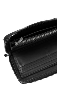 画像をギャラリービューアに読み込む, Portaille ROUND ZIP LONG WALLET / PUEBLO (BLACK)