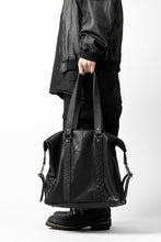 画像をギャラリービューアに読み込む, ierib exclusive 2way Doctors Bag with Strap Belt / FVT Oiled Horse (BLACK)