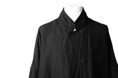 画像をギャラリービューアに読み込む, KLASICA CT30-REX BIG RECTANGLE COAT / SERGE WOOL&RAMIE (IRON)